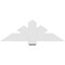 Ekena Millwork Kennewick Architectural Grade PVC Gable Bracket, 48"W x 16"H x 2"D x 6"F, 8/12 Pitch GBP048X16X0206KEN00 - alternate 2